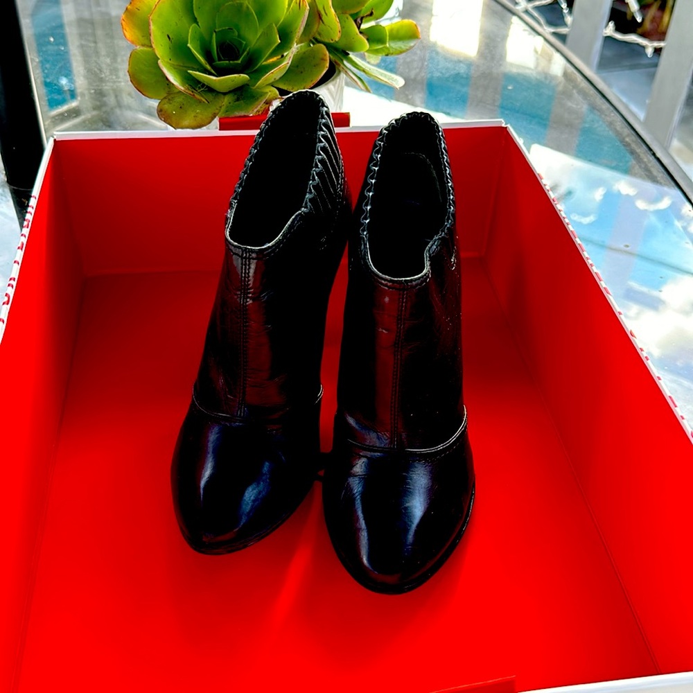 Italian Leather booties -